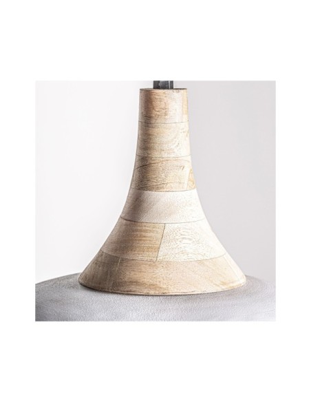 Lámpara de Techo BECK, Hierro / Blanco, Natural - Kodu Home Design