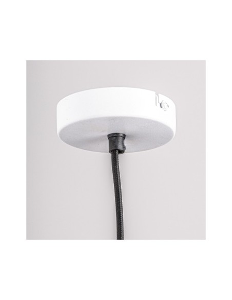 Lámpara de Techo BECK, Hierro / Blanco, Natural - Kodu Home Design