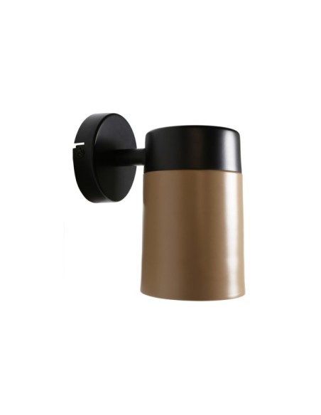 Aplique ASTON, Hierro / Negro, Oro - Kodu Home Design