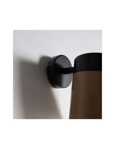 Aplique ASTON, Hierro / Negro, Oro - Kodu Home Design