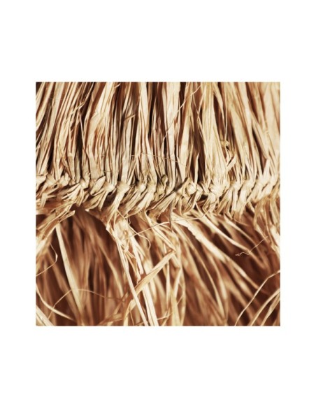 Lámpara de Techo KASSES, Fibra Natural / Marrón - Kodu Home Design