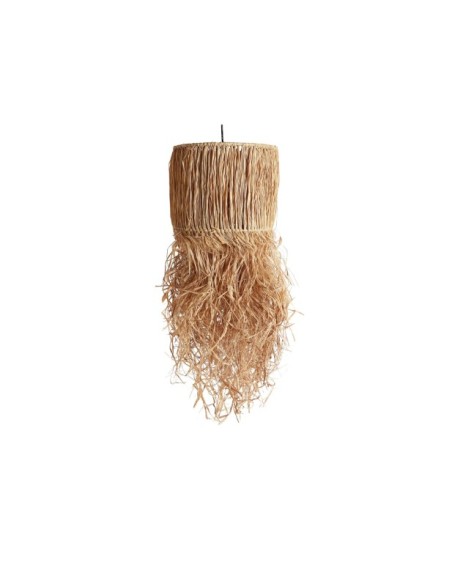 Lámpara de Techo KASSES, Fibra Natural / Marrón - Kodu Home Design