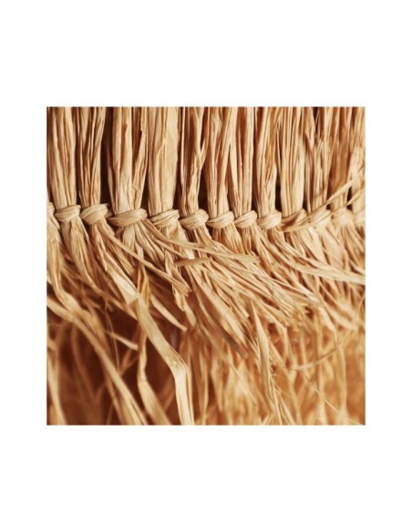 Lámpara de Techo KASSES, Fibra Natural / Marrón - Kodu Home Design