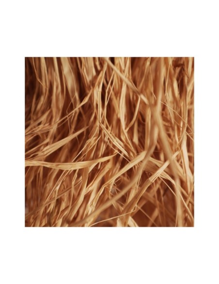 Lámpara de Techo KASSES, Fibra Natural / Marrón - Kodu Home Design