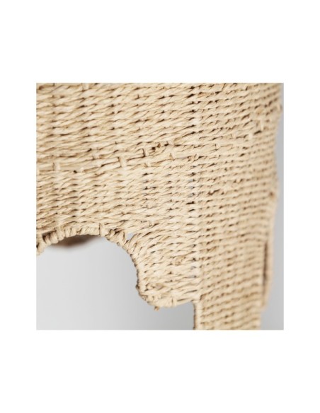 Lámpara de Techo HELLE, Fibra Natural / Marrón - Kodu Home Design