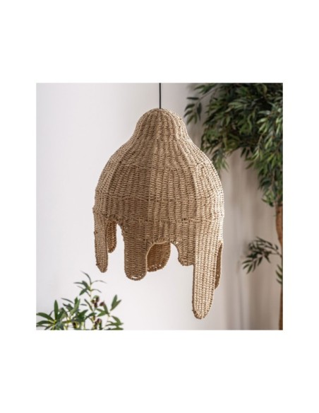 Lámpara de Techo HELLE, Fibra Natural / Marrón - Kodu Home Design