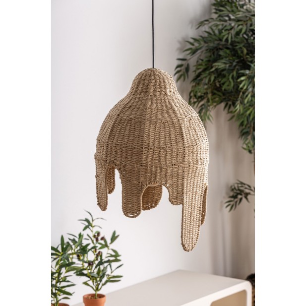 Lámpara de Techo HELLE, Fibra Natural...