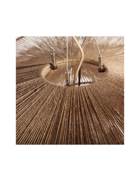 Lámpara de Techo KHED, Yute / Marrón - Kodu Home Design