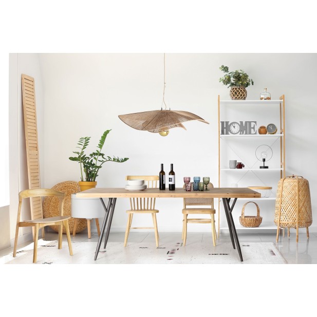 Lámpara de Techo KHED, Yute / Marrón...