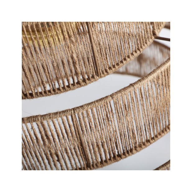 Lámpara de Techo KHED, Yute / Marrón...