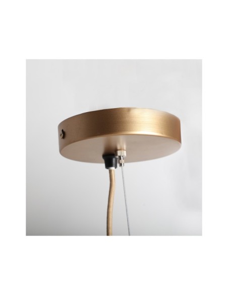 Lámpara de Techo KHED, Yute / Marrón - Kodu Home Design