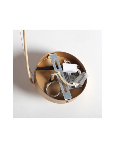 Lámpara de Techo KHED, Yute / Marrón - Kodu Home Design