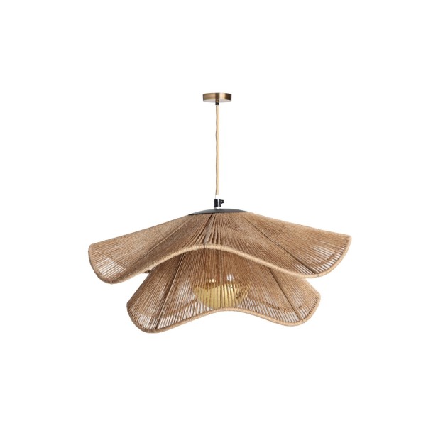 Lámpara de Techo KHED, Yute / Marrón...