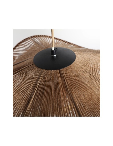 Lámpara de Techo KHED, Yute / Marrón - Kodu Home Design