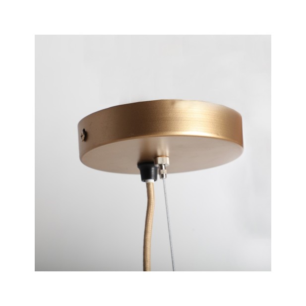 Lámpara de Techo KHED, Yute / Marrón...