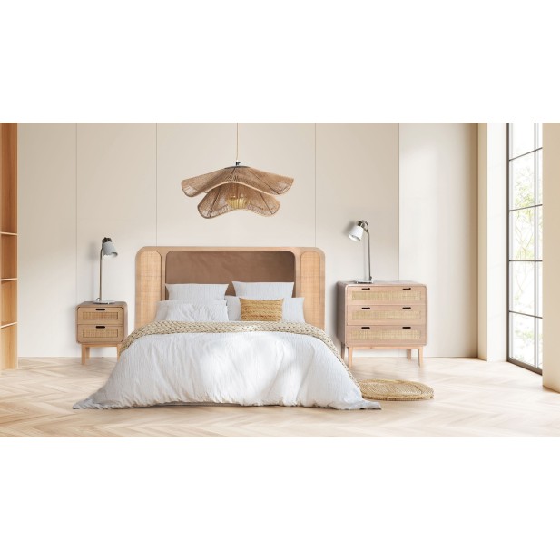 Lámpara de Techo KHED, Yute / Marrón...