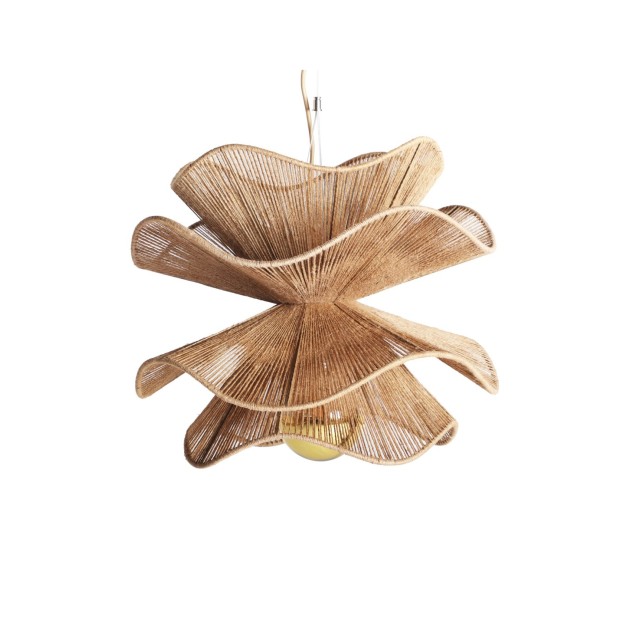Lámpara de Techo KHED, Yute / Marrón...