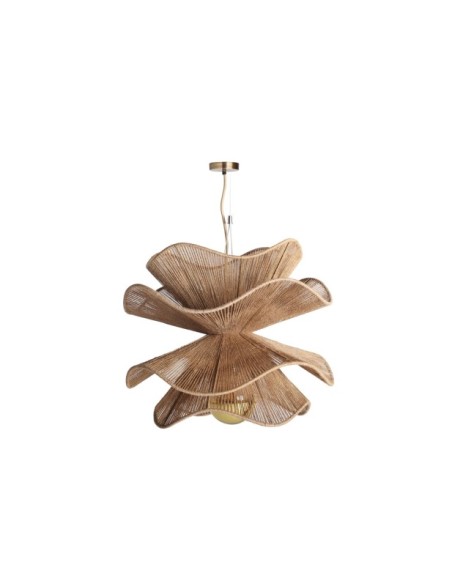 Lámpara de Techo KHED, Yute / Marrón - Kodu Home Design