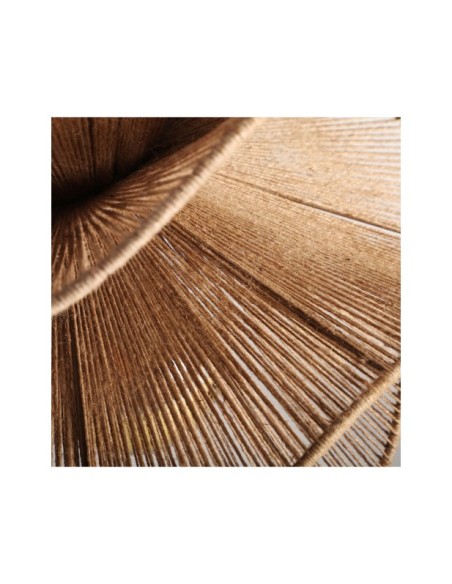 Lámpara de Techo KHED, Yute / Marrón - Kodu Home Design