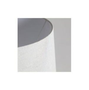 Lámpara de Mesa HELINA, Cerámica / Blanco, Plata - Kodu... 2