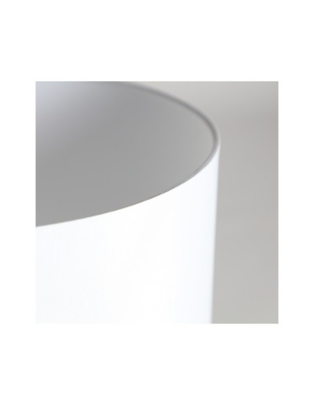 Lámpara de Mesa HASNA, Cerámica / Blanco, Plata, Marrón - Kodu Home Design