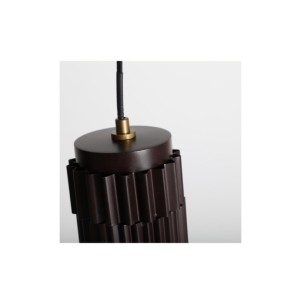 Lámpara de Techo BRUNICO, Hierro / Burdeos - Kodu Home... 2