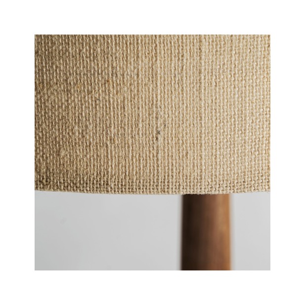 Lámpara de Pie GLOGOW, Mango / Marrón...