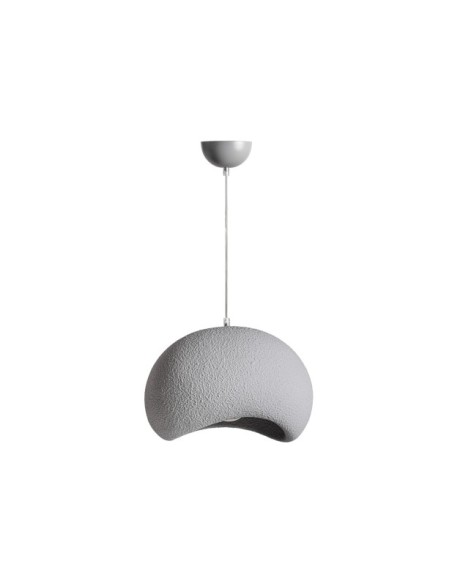 Lámpara de Techo TAVIRA, Resina / Gris, Plata - Kodu Home Design