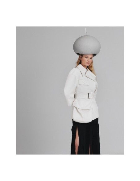 Lámpara de Techo TAVIRA, Resina / Gris, Plata - Kodu Home Design