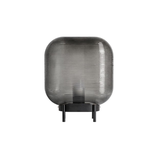 Lámpara de Mesa LYRA, Vidrio / Negro,...