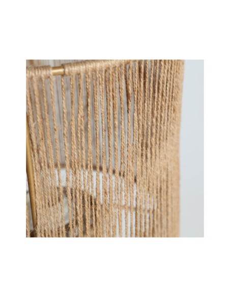 Lámpara de Mesa BACALAR, Yute / Marrón - Kodu Home Design
