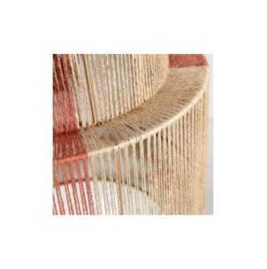 Lámpara de Techo IZAMAL, Yute / Marrón, Rojo - Kodu Home... 2