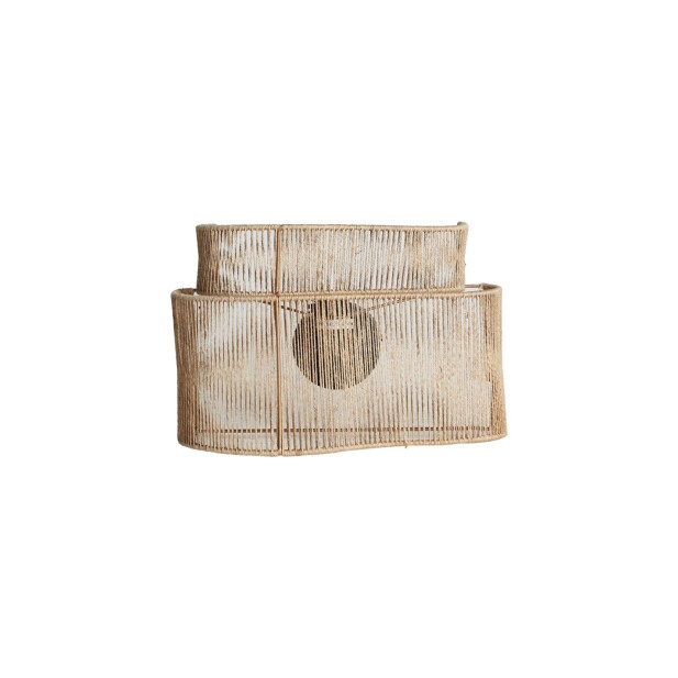 Aplique YAXUNAH, Yute / Marrón - Kodu...