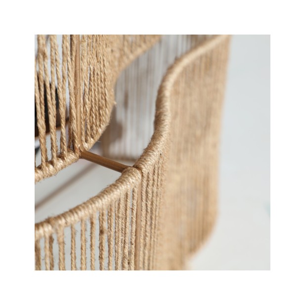 Aplique YAXUNAH, Yute / Marrón - Kodu...