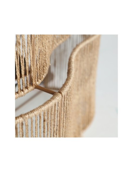 Aplique YAXUNAH, Yute / Marrón - Kodu Home Design