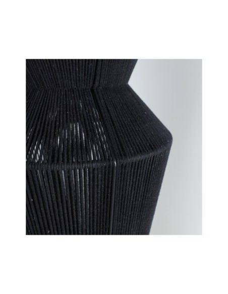 Lámpara de Techo SAYIL, Algodón / Negro - Kodu Home Design