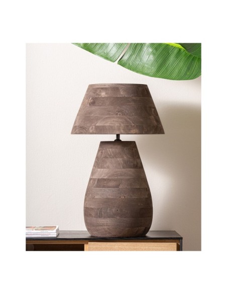 Lámpara de Mesa VOLSTED, Mango / Marrón - Kodu Home Design
