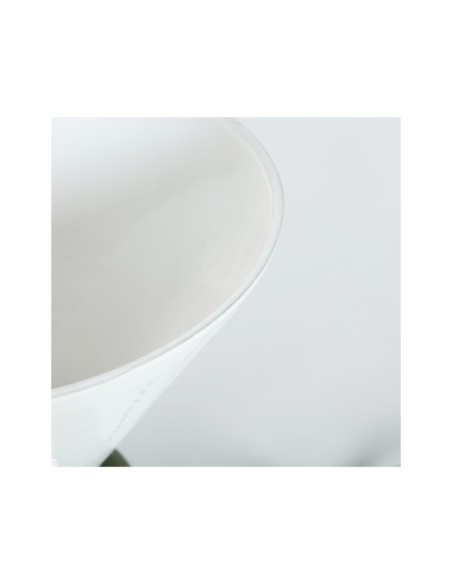 Lámpara de Mesa MONTALCINO, Hierro / Blanco, Verde - Kodu Home Design