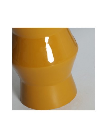 Lámpara de Mesa ORVIETO, Hierro / Mostaza, Blanco, Oro - Kodu Home Design