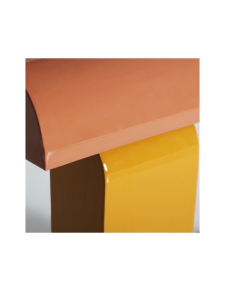 Lámpara de Mesa VEZIA, Hierro / Mostaza, Naranja - Kodu Home Design