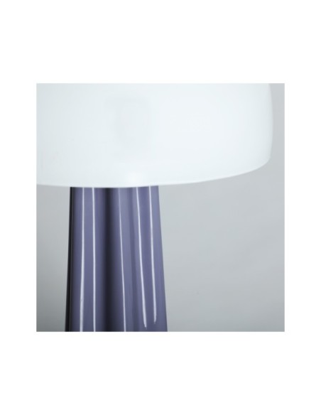 Lámpara de Mesa AMALFI, Hierro / Dorado, Blanco, Morado - Kodu Home Design