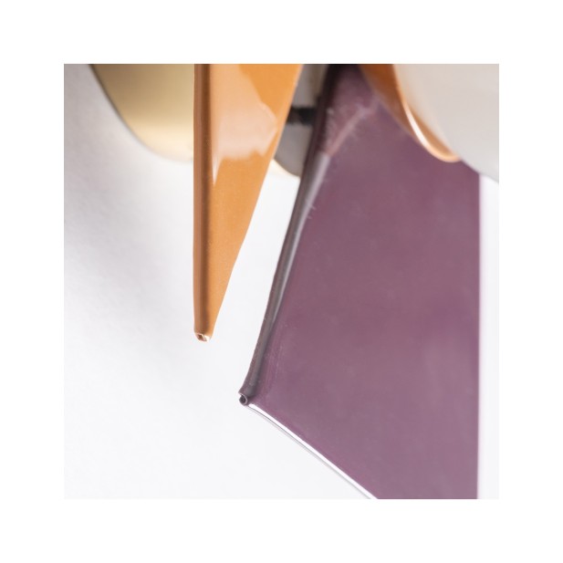 Aplique CERNIA, Hierro / Blanco,...