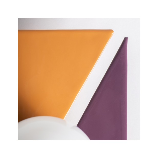 Aplique CERNIA, Hierro / Blanco,...