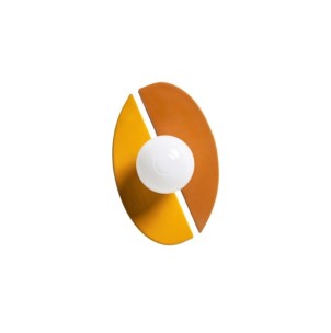 Aplique ARCO, Hierro / Mostaza, Ocre, Blanco - Kodu Home...