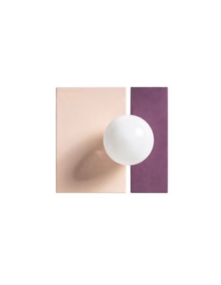Aplique URU, Hierro / Blanco, Rosa, Morado - Kodu Home Design
