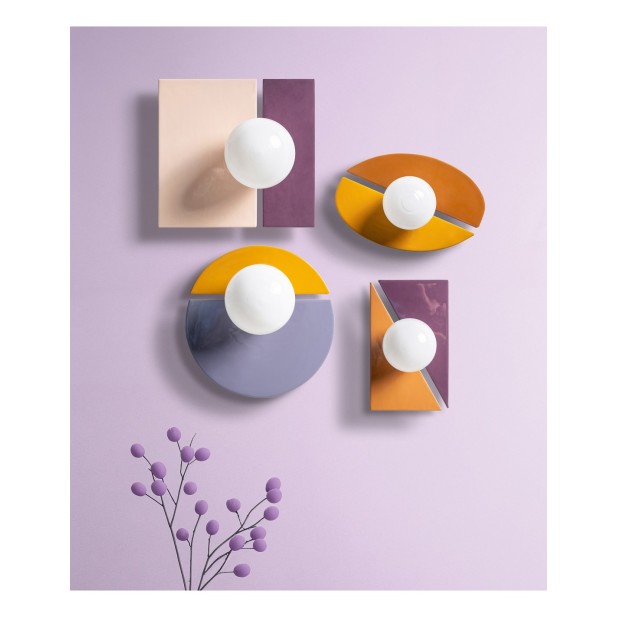 Aplique NIZA, Hierro / Morado,...