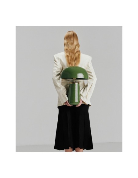 Lámpara de Mesa AROSA, Hierro / Oro, Verde - Kodu Home Design