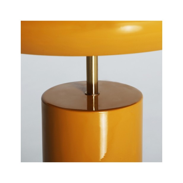 Lámpara de Mesa ZALK, Hierro / Ocre,...