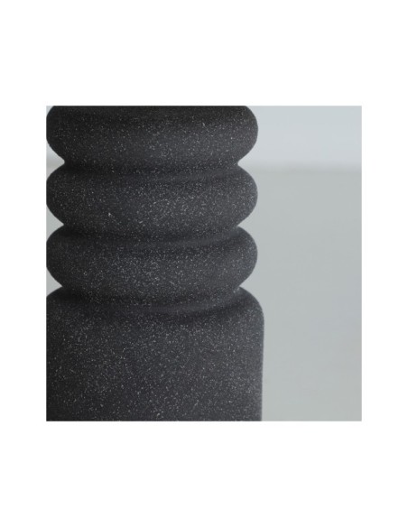 Lámpara de Mesa ROKKO, Cerámica / Negro, Blanco - Kodu Home Design