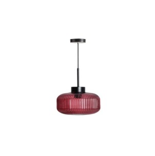 Lámpara de Techo ELBA, Cristal / Negro, Burdeos - Kodu... 2